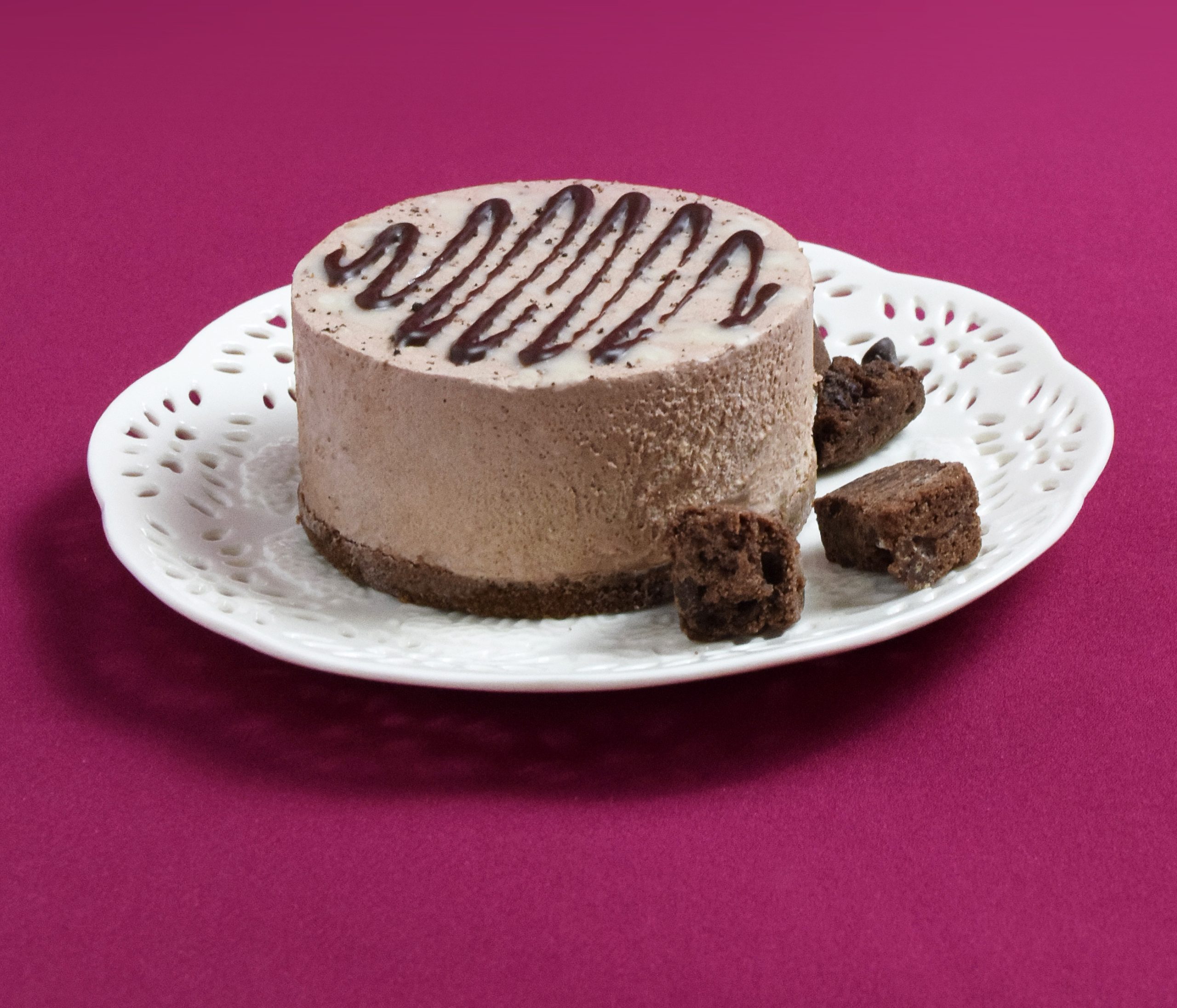 Chocolate Supreme No-Bake Cheesecake